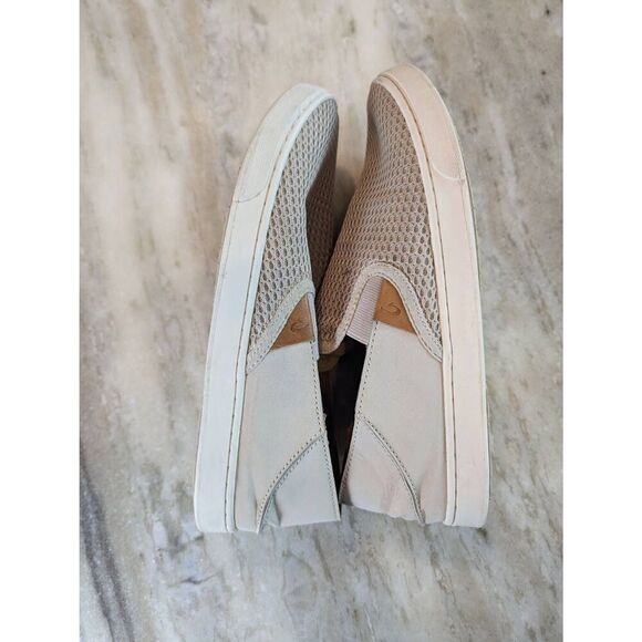 Olukai Pehuea Slip-on Sneakers Womens Size 10 Tapa Knit Lightweight Drop… - Picture 5 of 7